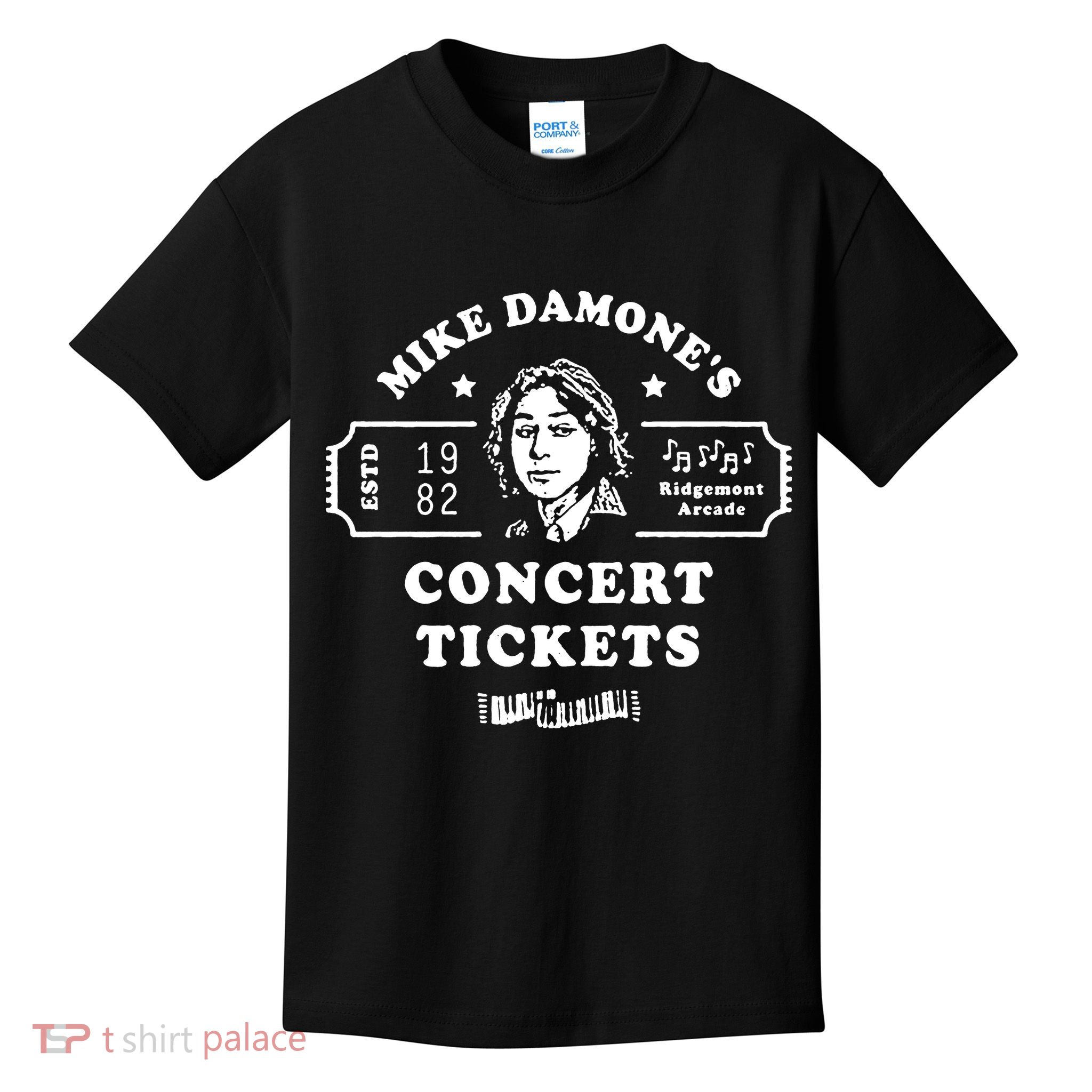 Mike Damone Concer Tickets 1982 Estd Kids T-Shirt