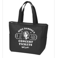 Mike Damone Concer Tickets 1982 Estd Zip Tote Bag