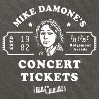 Mike Damone Concer Tickets 1982 Estd Cotton Canvas Backpack