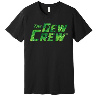 Mtn Dew Crew Camo Tagline Premium T-Shirt