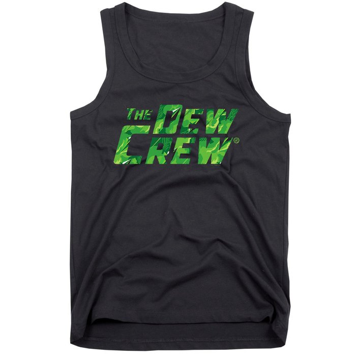 Mtn Dew Crew Camo Tagline Tank Top