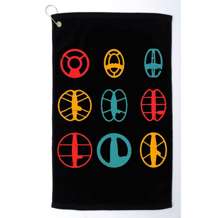 Metal Detecting Coils Cool Metal Detectorist Golf Towel