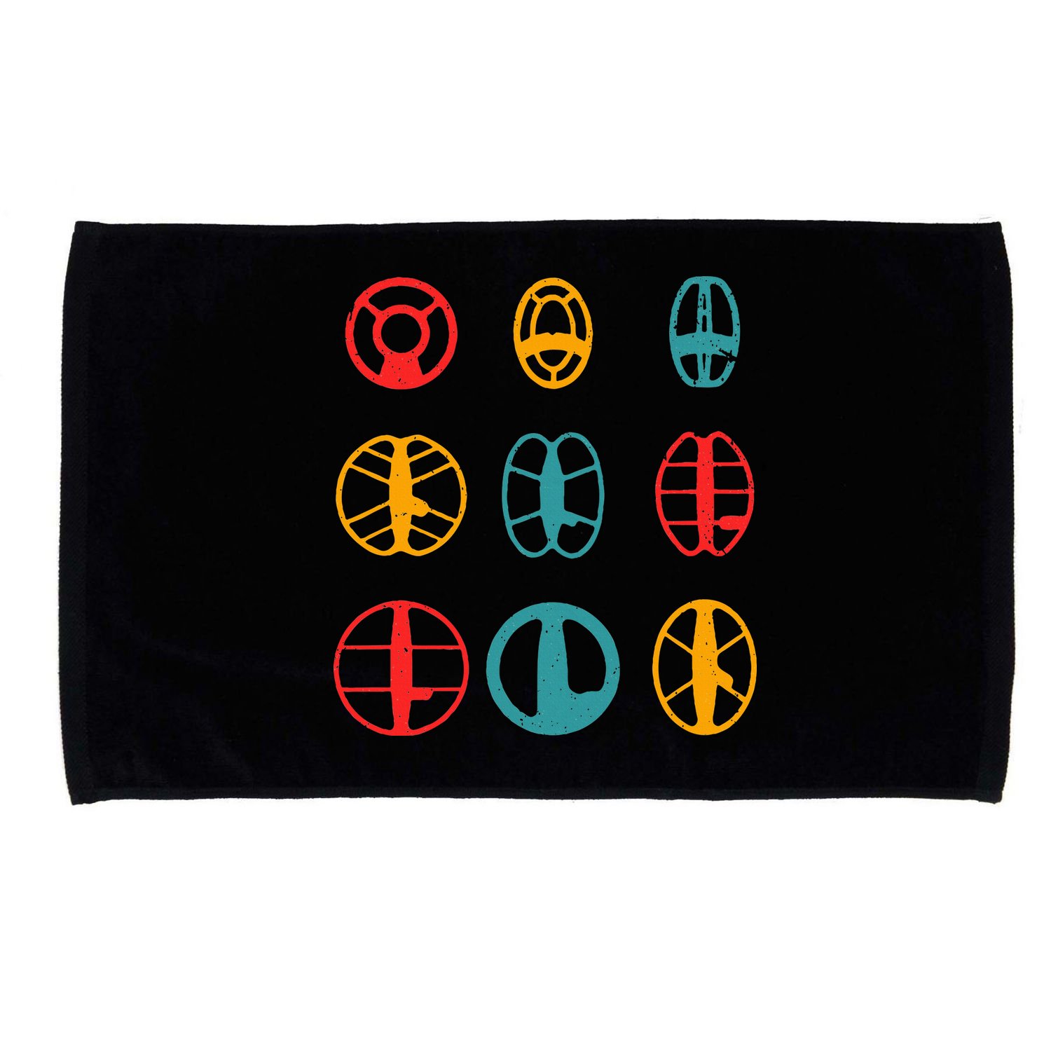 Metal Detecting Coils Cool Metal Detectorist Microfiber Hand Towel