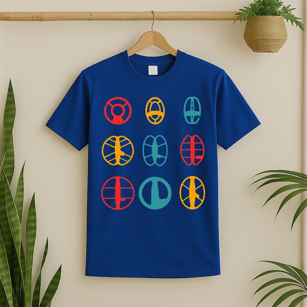 Metal Detecting Coils Cool Metal Detectorist T-Shirt