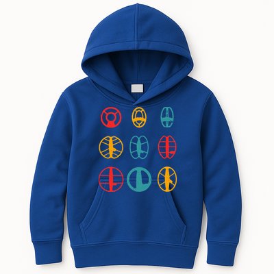 Metal Detecting Coils Cool Metal Detectorist Kids Hoodie
