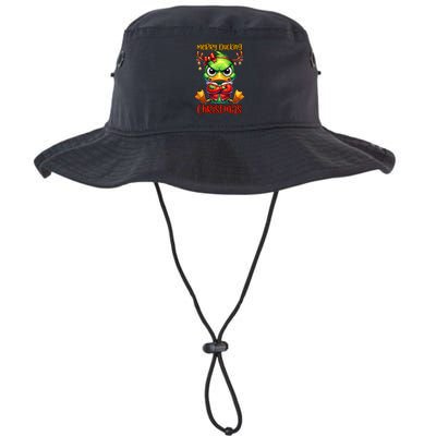 Merry Ducking Christmas Funny Sarcastic Grumpy Duck Bucket Hat