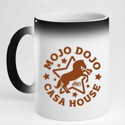 Mojo Dojo Casa House 11oz Black Color Changing Mug