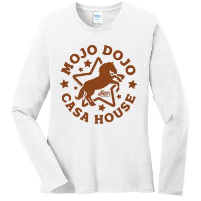 Mojo Dojo Casa House Ladies Long Sleeve Shirt