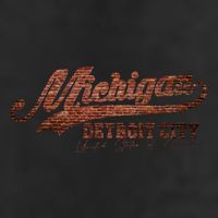 Michigan Detroit City Bricks 7 Panel Mesh Trucker Snapback Hat