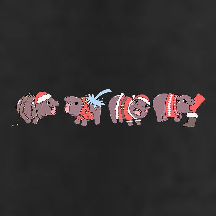 Moo Deng Christmas Moo Deng Christmas Pajama Matching Family Tumbler