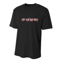 Moo Deng Christmas Moo Deng Christmas Pajama Matching Family Youth Performance Sprint T-Shirt