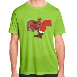 Moo Deng Christmas Animal Lover Trending Become Ungovernable Adult ChromaSoft Performance T-Shirt