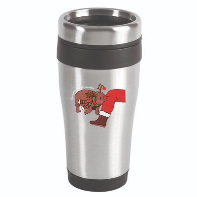 Moo Deng Christmas Animal Lover Trending Become Ungovernable 16oz Travel Tumbler