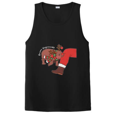 Moo Deng Christmas Animal Lover Trending Become Ungovernable PosiCharge Competitor Tank