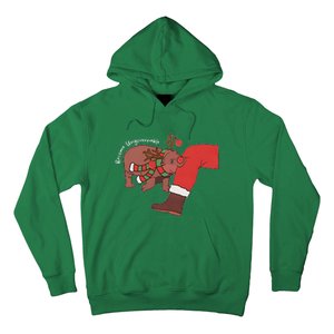 Moo Deng Christmas Animal Lover Trending Become Ungovernable Hoodie