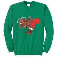 Moo Deng Christmas Animal Lover Trending Become Ungovernable Sweatshirt
