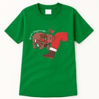 Moo Deng Christmas Animal Lover Trending Become Ungovernable Tall T-Shirt