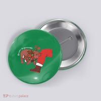 Moo Deng Christmas Animal Lover Trending Become Ungovernable Button