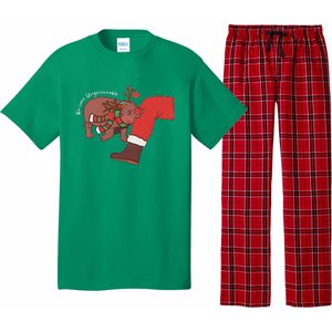 Moo Deng Christmas Animal Lover Trending Become Ungovernable Pajama Set