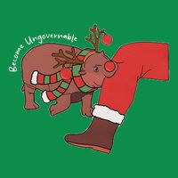 Moo Deng Christmas Animal Lover Trending Become Ungovernable Mesh Reversible Basketball Jersey Tank
