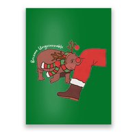 Moo Deng Christmas Animal Lover Trending Become Ungovernable Poster