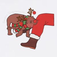 Moo Deng Christmas Animal Lover Trending Become Ungovernable Garment-Dyed Sweatshirt