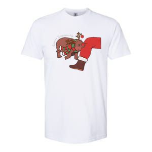 Moo Deng Christmas Animal Lover Trending Become Ungovernable Softstyle CVC T-Shirt