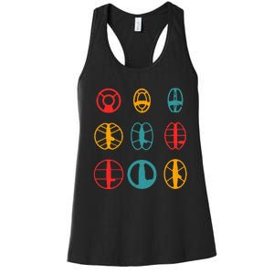 Metal Detecting Coils Cool Metal Detectorist Detecting Lover Women's Racerback Tank