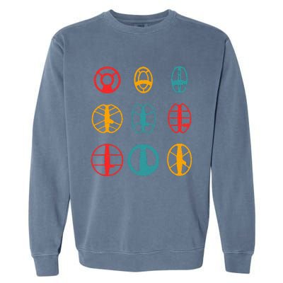 Metal Detecting Coils Cool Metal Detectorist Detecting Lover Garment-Dyed Sweatshirt