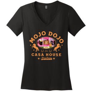 Mojo Dojo Casa House Western Women's V-Neck T-Shirt