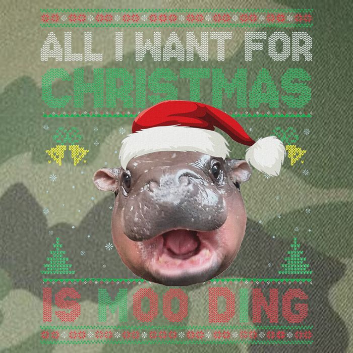 Moo Deng Christmas All I Want For Christmas Is Moo Deng Legacy Tie Dye Trucker Hat
