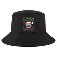 Moo Deng Christmas All I Want For Christmas Is Moo Deng Cool Comfort Performance Bucket Hat