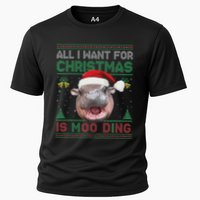 Moo Deng Christmas All I Want For Christmas Is Moo Deng Performance Shirt