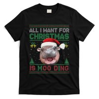 Moo Deng Christmas All I Want For Christmas Is Moo Deng T-Shirt