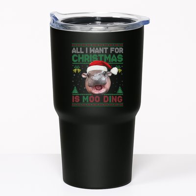 Moo Deng Christmas All I Want For Christmas Is Moo Deng Tumbler