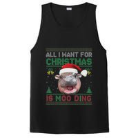Moo Deng Christmas All I Want For Christmas Is Moo Deng PosiCharge Competitor Tank