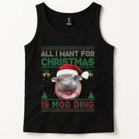 Moo Deng Christmas All I Want For Christmas Is Moo Deng Tank Top