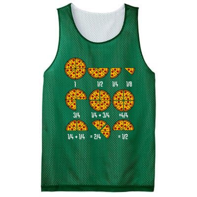 Maths Day Costume Idea Teachers Pizza Slice Fraction Mesh Reversible Basketball Jersey Tank