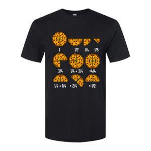 Maths Day Costume Idea Teachers Pizza Slice Fraction Softstyle CVC T-Shirt