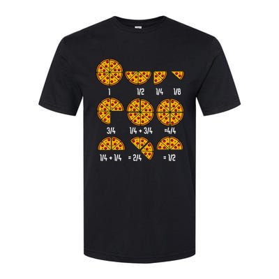 Maths Day Costume Idea Teachers Pizza Slice Fraction Softstyle CVC T-Shirt