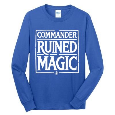 Martin Dominguez Commander Ruined Magic Tall Long Sleeve T-Shirt