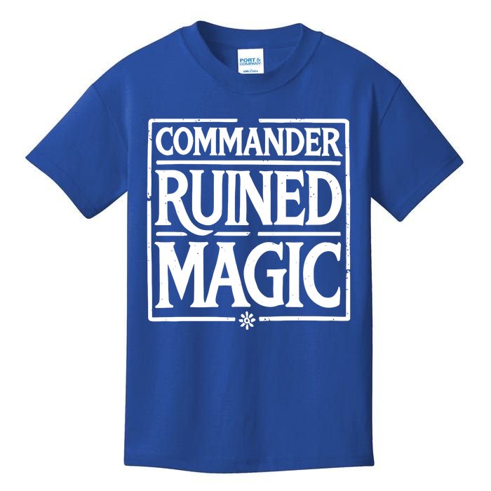 Martin Dominguez Commander Ruined Magic Kids T-Shirt