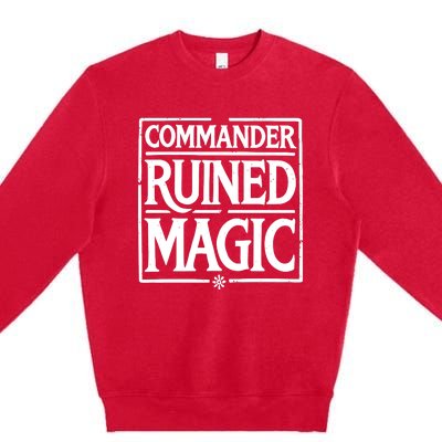 Martin Dominguez Commander Ruined Magic Premium Crewneck Sweatshirt