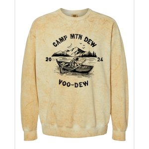 Mountain Dew Camp Mtn Dew Voo Dew 2024 Colorblast Crewneck Sweatshirt