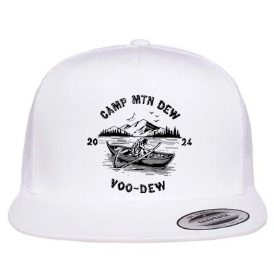 Mountain Dew Camp Mtn Dew Voo Dew 2024 Flat Bill Trucker Hat