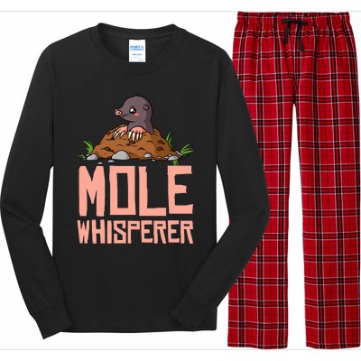 Mole Day Chemistry Hunter Chemist Long Sleeve Pajama Set