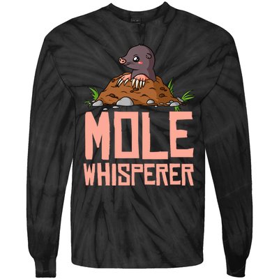 Mole Day Chemistry Hunter Chemist Tie-Dye Long Sleeve Shirt