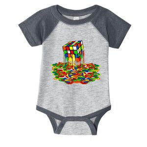 Melting Down Cube Infant Baby Jersey Bodysuit