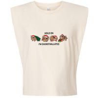 Moo Deng Christmas Garment-Dyed Women's Muscle Tee