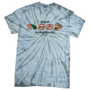 Moo Deng Christmas Tie-Dye T-Shirt